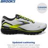 imageBrooks Womens Ghost 15 Neutral Running ShoeWhiteEbonyNightlife  Limited