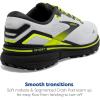 imageBrooks Womens Ghost 15 Neutral Running ShoeWhiteEbonyNightlife  Limited