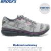 imageBrooks Womens Ghost 15 Neutral Running ShoeWhiteOysterOriole