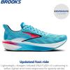 imageBrooks Womens Hyperion 2 Neutral Running ShoeCrystal SeasDiva PinkBlack