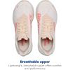 imageBrooks Womens Hyperion 2 Neutral Running ShoeWhitePeachCoral