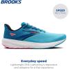 imageBrooks Womens Launch 10 Neutral Running ShoeCrystal SeasBlue JayBlack