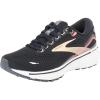 imageBrooks Womens Ghost 15 Neutral Running ShoeBlack Orange Raspberry