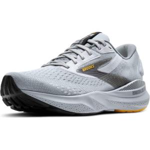 imageBrooks Mens Adrenaline GTS 24 Supportive Running ShoeAlloyWhiteGold Fusion
