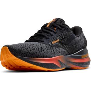 imageBrooks Mens Adrenaline GTS 24 Supportive Running ShoeBlackEbonyBurnt Sienna