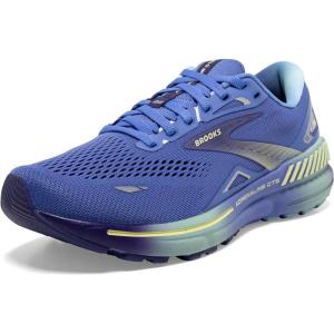 imageBrooks Womens Adrenaline GTS 23 Supportive Running ShoeBaja BlueWisteriaYellow Lime