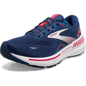 imageBrooks Womens Adrenaline GTS 23 Supportive Running ShoeBlue Raspberry White