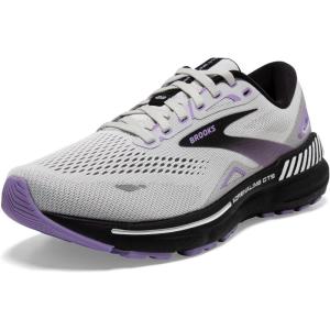 imageBrooks Womens Adrenaline GTS 23 Supportive Running ShoeGreyBlackPurple