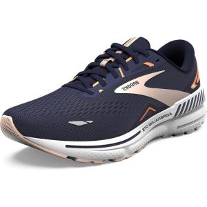 imageBrooks Womens Adrenaline GTS 23 Supportive Running ShoePeacoatTangerinePeach