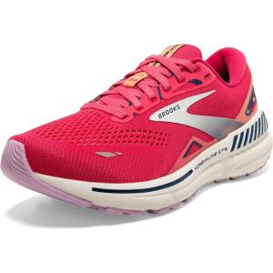 imageBrooks Womens Adrenaline GTS 23 Supportive Running ShoeRaspberryPapayaBlue