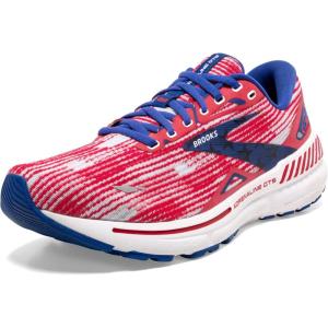 imageBrooks Womens Adrenaline GTS 23 Supportive Running ShoeSurfWhiteTango