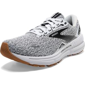 imageBrooks Womens Adrenaline GTS 23 Supportive Running ShoeWhiteBlack