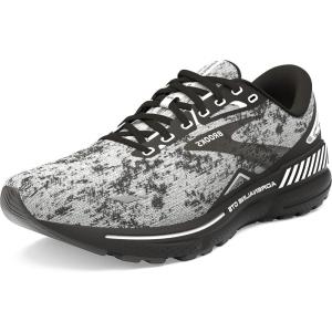 imageBrooks Womens Adrenaline GTS 23 Supportive Running ShoeWhiteGreyBlack