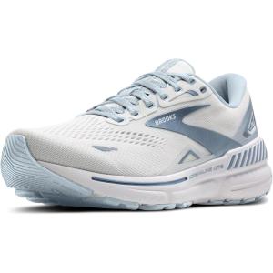 imageBrooks Womens Adrenaline GTS 23 Supportive Running ShoeWhiteIllusion Blue
