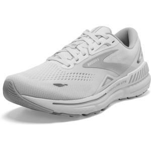 imageBrooks Womens Adrenaline GTS 23 Supportive Running ShoeWhiteOysterSilver