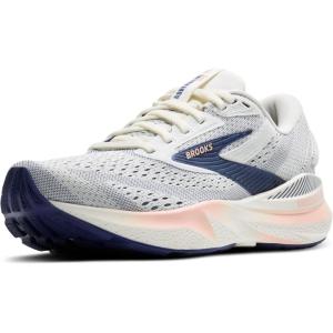 imageBrooks Womens Adrenaline GTS 24 Supportive Running ShoeGreyBlue RibbonPeach