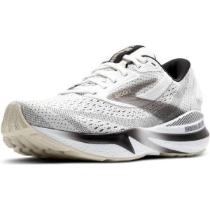 imageBrooks Womens Adrenaline GTS 24 Supportive Running ShoeWhiteBlackPelican