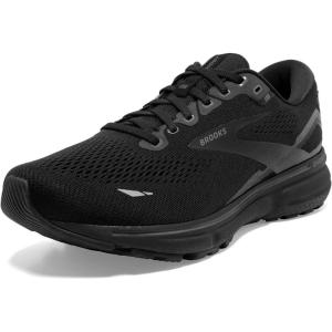 imageBrooks Womens Ghost 15 Neutral Running ShoeBlackBlackEbony