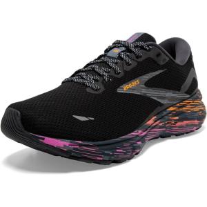 imageBrooks Womens Ghost 15 Neutral Running ShoeBlackPhloxOriole