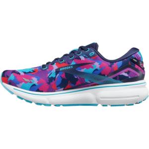 imageBrooks Womens Ghost 15 Neutral Running ShoeBlueEclipsePurple