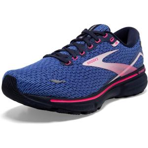 imageBrooks Womens Ghost 15 Neutral Running ShoeBluePeacoatPink