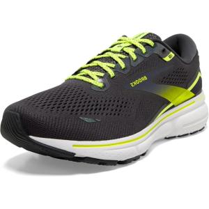 imageBrooks Womens Ghost 15 Neutral Running ShoeEbonyWhiteNightlife  Limited