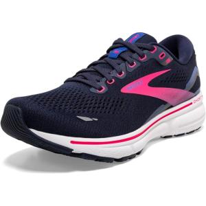 imageBrooks Womens Ghost 15 Neutral Running ShoePeacoatBluePink