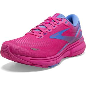 imageBrooks Womens Ghost 15 Neutral Running ShoePink GloBlueFuchsia