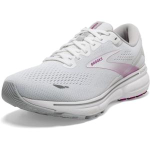 imageBrooks Womens Ghost 15 Neutral Running ShoeWhiteOysterViola