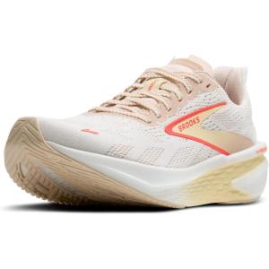 imageBrooks Womens Hyperion 2 Neutral Running ShoeWhitePeachCoral