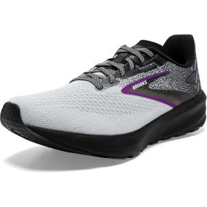 imageBrooks Womens Launch 10 Neutral Running ShoeBlackWhiteViolet