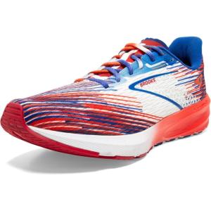 imageBrooks Womens Launch 10 Neutral Running ShoeWhiteTangoSurf