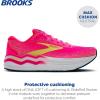 imageBrooks Womens Ghost Max 2 Neutral Running ampamp Walking ShoePinkLemon TonicPink
