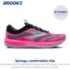 imageBrooks Womens Revel 7 Neutral Running ShoeKnockout PinkBlackAqua