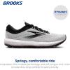 imageBrooks Womens Revel 7 Neutral Running ShoeWhiteBlack