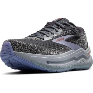 imageBrooks Womens Ghost Max 2 Neutral Running ampamp Walking ShoeEbonySweet LavenderAlloy