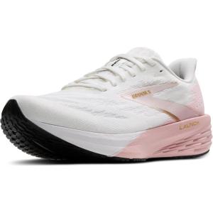 imageBrooks Womens Launch 11 Neutral Running ShoeWhiteGoldPink