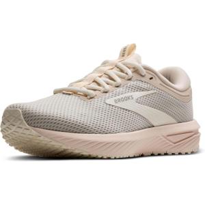 imageBrooks Womens Revel 7 Neutral Running ShoeAlmondCoconut MilkLondonfog