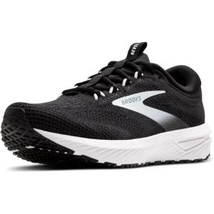 imageBrooks Womens Revel 7 Neutral Running ShoeBlackWhite