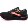 imageBrooks Womens Ghost Max Cushion Neutral Running ampamp Walking ShoeBlackPapayaRaspberry