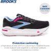 imageBrooks Womens Ghost Max Cushion Neutral Running ampamp Walking ShoeEbonyGreyLilac