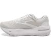 imageBrooks Womens Ghost Max Cushion Neutral Running ampamp Walking ShoeWhiteOysterMetallic Silver