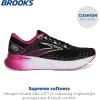 imageBrooks Womens Glycerin 20 Neutral Running ShoeBlackFuchsiaLinen