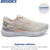 imageBrooks Womens Glycerin 20 Neutral Running ShoeSnow WhiteBlushCosmic Sky