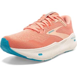 imageBrooks Womens Ghost Max Cushion Neutral Running ampamp Walking ShoePapayaApricotBlue