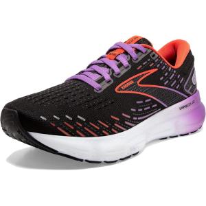 imageBrooks Womens Glycerin 20 Neutral Running ShoeBlackBellflowerFiesta