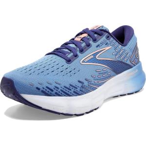 imageBrooks Womens Glycerin 20 Neutral Running ShoeBlissful BluePeachWhite