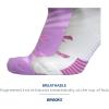 imageBrooks Ghost Lite No Show Socks I Performance Running Comfort Fit with Arch Support for Men ampamp Women 2Pack SetOrchid  WhiteOrchid