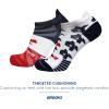 imageBrooks Ghost Lite No Show Socks I Performance Running Comfort Fit with Arch Support for Men ampamp Women 2Pack SetTexas23