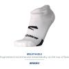 imageBrooks Ghost Lite No Show Socks I Performance Running Comfort Fit with Arch Support for Men ampamp Women 2Pack SetWhite